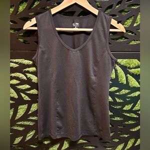 ✅Champion Black V-Neck Tank Top, Women's S
